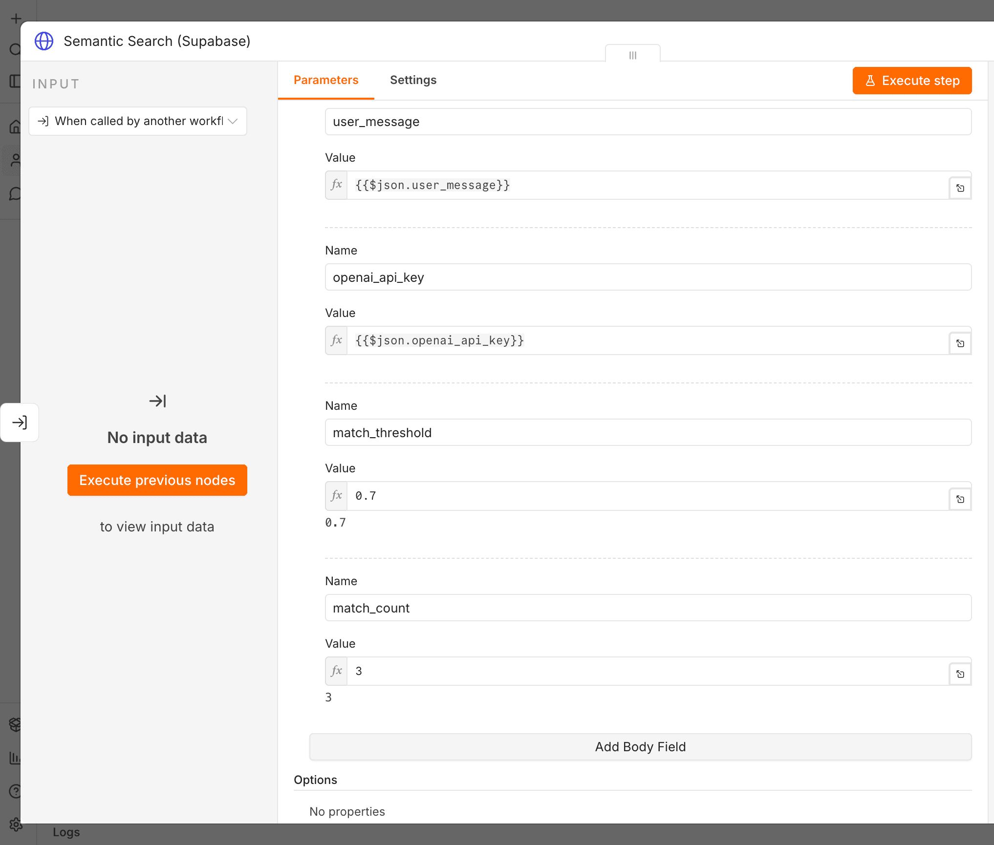 Semantic search node